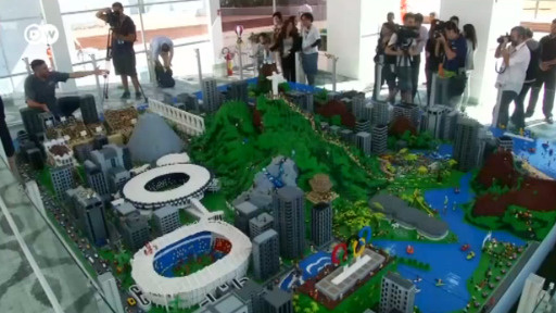 Виробник Lego створив міні-модель олімпійського Ріо