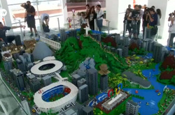Виробник Lego створив міні-модель олімпійського Ріо