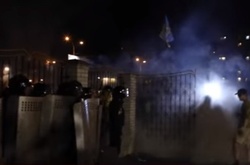 Що відбувалося вночі біля Оболонського суду