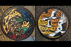 Японские канализационные люки - настоящие произведения искусства прямо под ногами