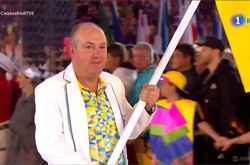 Українська команда вийшла на стадіон на відкритті Олімпіади-2016