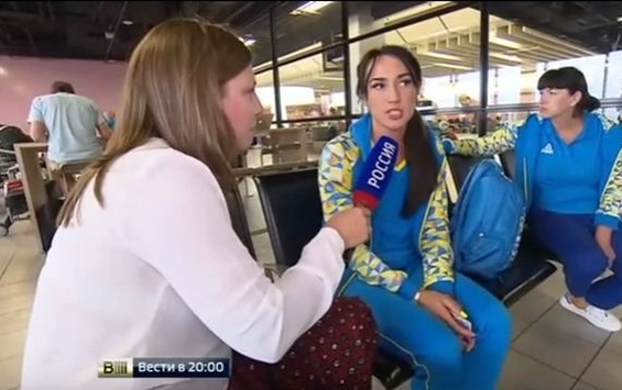 Українська легкоатлетка шкодує про коментар російському каналу
