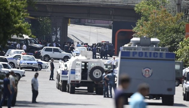 Усі нападники на відділення поліції в Єревані заарештовані 
