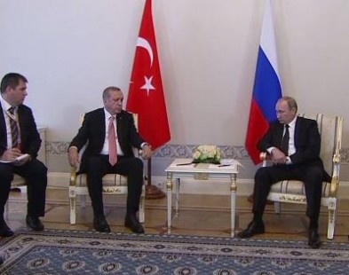 Ердоган і Путін проводять зустріч у Санкт-Петербурзі