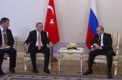 Ердоган і Путін проводять зустріч у Санкт-Петербурзі