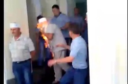 Шахтар підпалив себе в будинку Міненерговугілля 