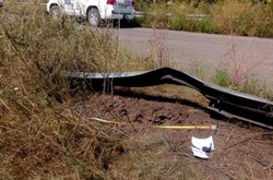 На дорозі, що зв'язує Попасну з Первомайськом 82-мм мінами пошкоджені відбійники та асфальт, - СЦКК