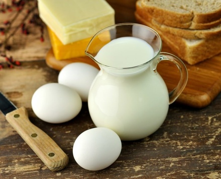 В Україні скоротилось виробництво молока та яєць