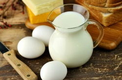 В Україні скоротилось виробництво молока та яєць