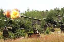 Фооторепортаж: як проходить бойова підготовка українських артилеристів