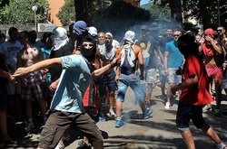 В Одесі після маршу ЛГБТ тривають сутички