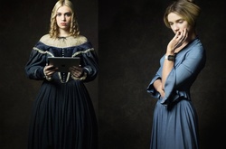 Мода 19 века: Как смотрятся старинные наряды в сочетании с современными гаджетами 