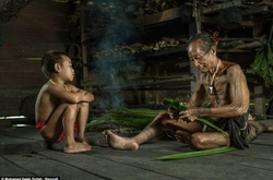 Удивительное нетронутое цивилизацией племя ментавайцев в фотопроекте Мухаммеда Салех Бин Долла