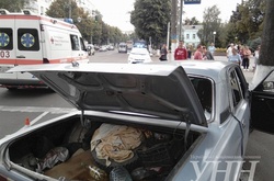 В Житомирі під час ДТП п'яний пасажир випав з багажника авто