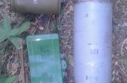 Поблизу Широкиного виявлено схованку з осколково-фугасними боєприпасами