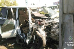 П`яний водій з розбитого Range Rover хотів підкупити патрульних Києва