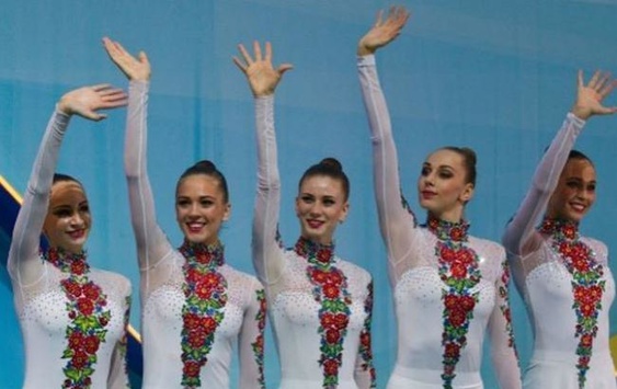 Художня гімнастика. Збірна України змогла пробитися у фінал