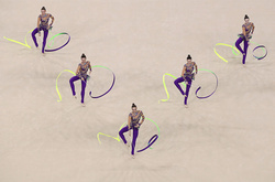 Художня гімнастика. У фіналі групових вправ українки стали сьомими