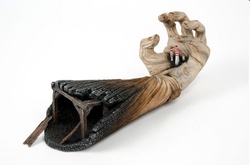 Кристофер Дэвид Уайт сделал завораживающие «деревянные» скульптуры из керамики