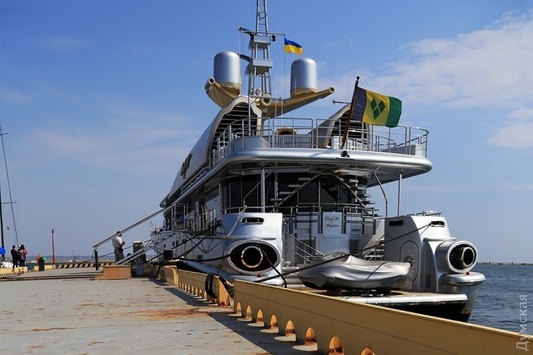 В Одесі гостює яхта покійного Березовського - ЗМІ