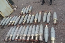 СБУ в зоні АТО виявила три схрони: вилучено 45 снарядів і 20 гранат