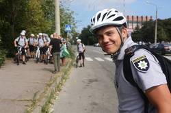 У Запоріжжі з’явився велопатруль