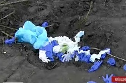 Пакунки із фрагментами людських тіл виявили на Київщині