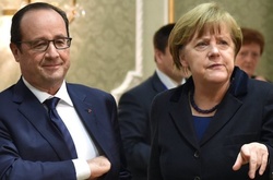 Меркель і Олланд і надалі працюватимуть у «нормандському форматі»