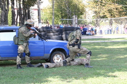 Чернігівські спецпризначенці демонстрували свою майстерність під час показових виступів
