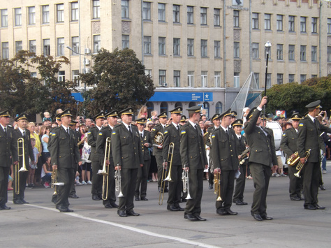 Житомир прийняв Всеукраїнський фестиваль військових оркестрів
