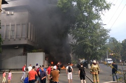 У Києві сталася пожежа на студії телеканалу «Інтер»