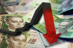 В понеділок гривня на міжбанку стала дешевшою на 17 копійок