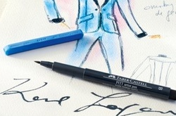 Карл Лагерфельд выпустил коллекцию цветных карандашей за 2,5 тысячи долларов