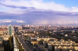 Дороги столиці завантажені на 3 бали