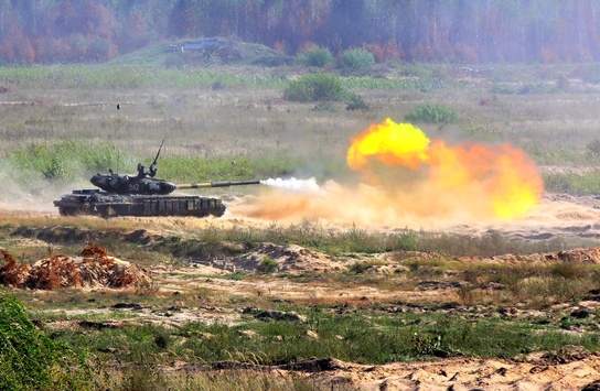 Яскраві фото зі змагань українських танкістів