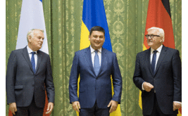 Гройсман, Штайнмайер та Еро обговорили успіхи України на шляху реформ