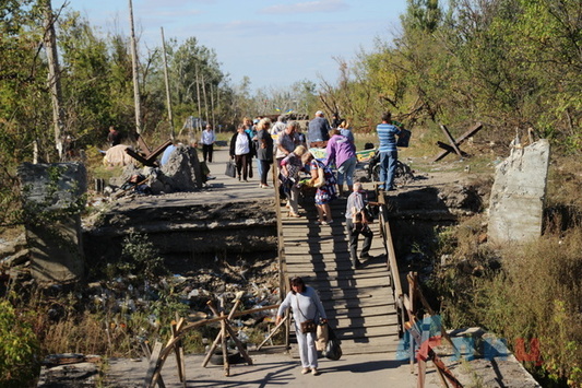 У Станиці Луганській під час візиту ОБСЄ стався вибух