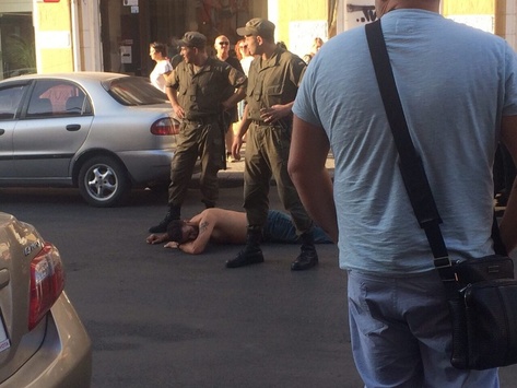 У центрі Одеси побили турецьких футбольних уболівальників