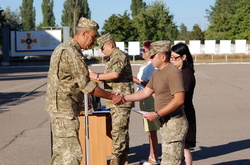 Як військові на Одещині відзначали річницю створення бригади «Південь». Фоторепортаж