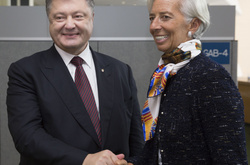 Порошенко та Лагард домовились про наступний візит місії МВФ в Україну 