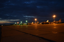 Українські пілоти відпрацьовують майстерність в складних метеоумовах. Фоторепортаж