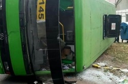 Маршрутка з пасажирами перекинулася на одеській Пересипі