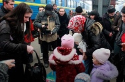 Близько мільйона переселенців переїхало з Донбасу до Києва