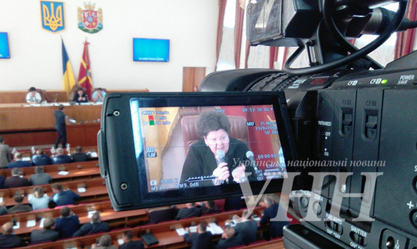 Голова Житомирської облради подала у відставку після бійки на сесії