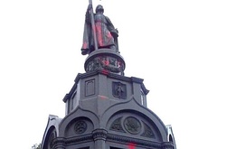 Кримінальне провадження відкрили за фактом пошкодження пам'ятника Володимиру Великому