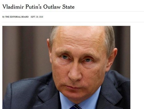 Редакція New York Times висловила свою позицію: Путін - злочинець світового масштабу