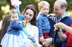 Принц Джордж и принцесса Шарлотта с родителями повеселились на детской вечеринке в Канаде