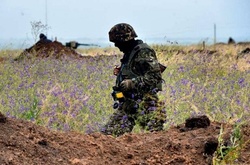 Один український військовий отримав поранення в зоні АТО