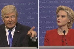 Алек Болдуин мастерски спародировал Дональда Трампа во время дебатов