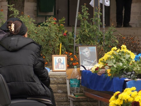 На Харківщині поховали бійця 93-ї бригади Мирослава Мислу